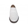 Pantofi barbati casual de vara cu perforatii - Corsa Piele Naturala Alb GKR506A